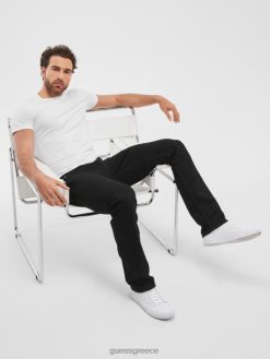 GUESS άνδρες κανονικό ίσιο τζιν πλύση jailbreak ενδύματα J46DJ3976