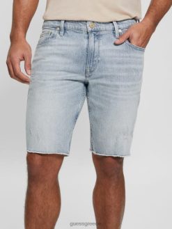 GUESS άνδρες οικολογικό κανονικό σορτς daytona ενδύματα J46DJ4003