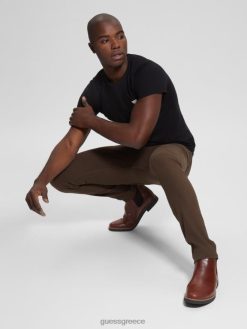 GUESS άνδρες τζιν οικολογικό κωνικό πλούσιος καφές πολυ ενδύματα J46DJ4074