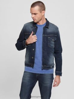 GUESS άνδρες eco dillon μπουφάν κρημνώδεις όχθαι ενδύματα J46DJ4183