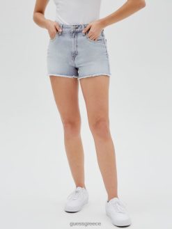 GUESS για άνδρες και γυναίκες αυθεντικά σούπερ ψηλό τζιν σορτς πήγαινε στο Broadway πλύσιμο ενδύματα J46DJ153