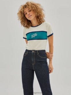 GUESS για άνδρες και γυναίκες αυθεντικά μπλουζάκι κουδουνιού περιστερά λευκό ενδύματα J46DJ1244