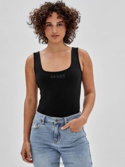 GUESS για άνδρες και γυναίκες πρωτότυπο κορμάκι μαύρος ενδύματα J46DJ1382