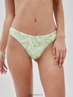 GUESS για άνδρες και γυναίκες πρωτότυπα x j balvin swirl swim brief πράσινο ελατήριο multi ενδύματα J46DJ2594