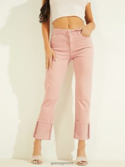 GUESS γυναίκες 1981 ίσιο τζιν με μανσέτες rose bliss multi ενδύματα J46DJ203