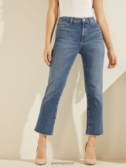 GUESS γυναίκες 1981 ίσιο τζιν παντελόνι πλύσιμο dumont ενδύματα J46DJ210