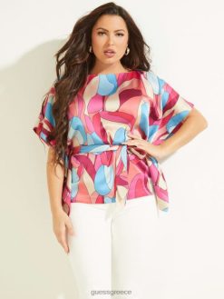 GUESS γυναίκες baja beach kimono τολμηρή άνθιση ενδύματα J46DJ1607