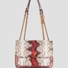 GUESS γυναίκες becci python convertible crossbody καρπούζι πολυ σακούλες J46DJ2753