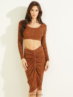 GUESS γυναίκες άνικα τοπ sonoran red multi ενδύματα J46DJ1249