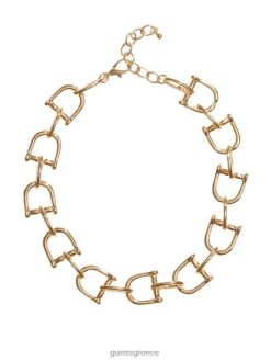 GUESS γυναίκες αγάλματα δήλωση αλυσίδα κολιέ ασήμι χρυσός αξεσουάρ J46DJ3943