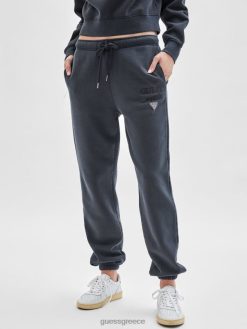 GUESS γυναίκες αυθεντικά κλασικά φούτερ με λογότυπο ξεπλυμένο μαύρο multi ενδύματα J46DJ2480