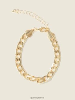 GUESS γυναίκες Βραχιόλι με αλυσίδα κράσπεδου 14 καρατίων με επίχρυσο ασήμι χρυσός αξεσουάρ J46DJ3867
