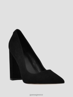 GUESS γυναίκες γόβες από δέρμα abagail μαύρος είδη υπόδησης J46DJ3425