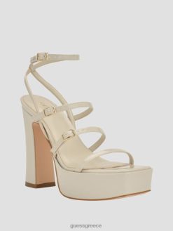 GUESS γυναίκες Γόβες πλατφόρμας με τιράντες yenna ανοιχτό γκρι είδη υπόδησης J46DJ3438