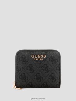 GUESS γυναίκες δάφνη μικρό πορτοφόλι με φερμουάρ πλύση σύννεφων τσάντες J46DJ3146