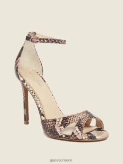 GUESS γυναίκες Δερμάτινο πέδιλο στιλέτο abiele ανοιχτό ροζ 680 είδη υπόδησης J46DJ3442