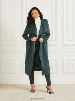 GUESS γυναίκες κάλυψη του Hudson πράσινο σενίλ ενδύματα J46DJ1967