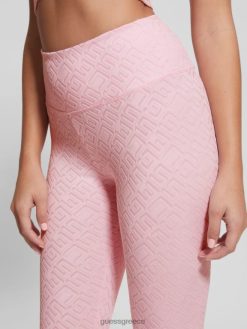 GUESS γυναίκες κολάν με λογότυπο dana ξεπλυμένη καρφίτσα με ανάγλυφο g ενδύματα J46DJ2352