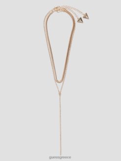 GUESS γυναίκες κολιέ με πολλές αλυσίδες χρυσός αξεσουάρ J46DJ3856