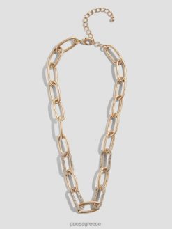 GUESS γυναίκες κολιέ με συνδετήρα χρυσός αξεσουάρ J46DJ3888
