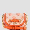 GUESS γυναίκες Μίνι χιαστί λογότυπο izzy πορτοκαλί/έντονο πορτοκαλί σακούλες J46DJ3253