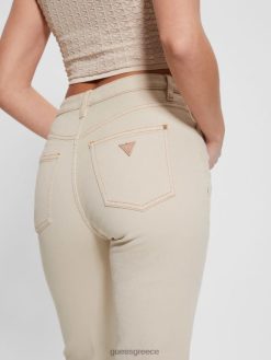 GUESS γυναίκες μαμά τζιν aspen white multi ενδύματα J46DJ106