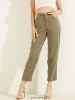 GUESS γυναίκες μαμά τζιν πλύσιμο νησί ενδύματα J46DJ186