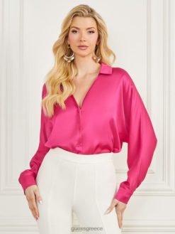 GUESS γυναίκες μπλούζα tiffany f400 ενδύματα J46DJ1085