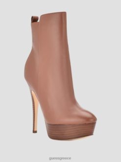 GUESS γυναίκες μποτάκι πλατφόρμας caddy μέτριο καφέ είδη υπόδησης J46DJ3518