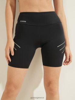 GUESS γυναίκες ντάλια biker shorts μαύρος ενδύματα J46DJ2499