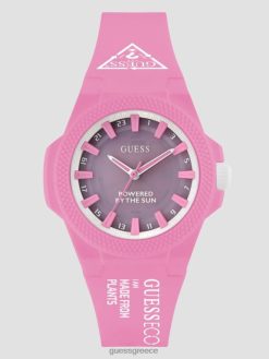 GUESS γυναίκες οικολογικό αναλογικό ρολόι ροζ χρυσός αξεσουάρ J46DJ3608