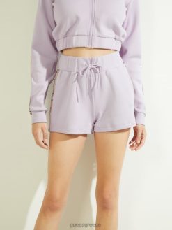 GUESS γυναίκες οικολογικό σορτς μπρίτνι πέταλο wisteria ενδύματα J46DJ2284