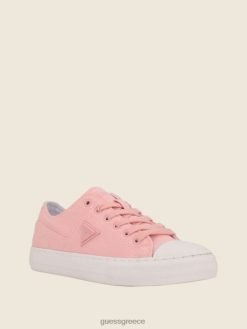 GUESS γυναίκες πάνινα παπούτσια pranze χαμηλά ανοιχτό ροζ είδη υπόδησης J46DJ3366