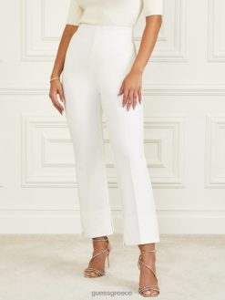 GUESS γυναίκες παντελόνι braxton χλωμό μαργαριτάρι ενδύματα J46DJ2131