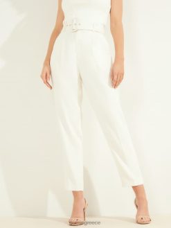 GUESS γυναίκες παντελόνι άτλαντα χλωμό μαργαριτάρι ενδύματα J46DJ2208