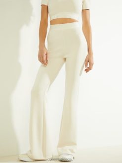 GUESS γυναίκες παντελόνι οικολογικό coreen flare ωκεάνιο αλάτι ενδύματα J46DJ2346