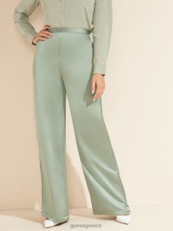 GUESS γυναίκες παντελόνι Φλωρεντίας σχιστόλιθος γκρι ενδύματα J46DJ2275