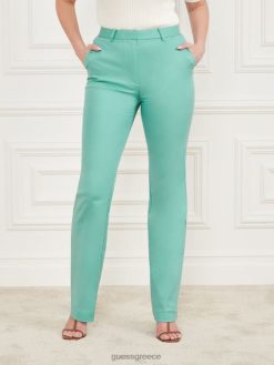 GUESS γυναίκες παντελόνι φουντωμένο franca vintage ουρανό ενδύματα J46DJ2073