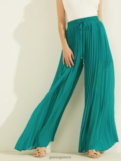 GUESS γυναίκες παντελόνι eco sveva χρυσαφί χρυσαφί ενδύματα J46DJ2243