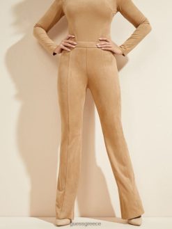 GUESS γυναίκες παντελόνι leonie ξανθιά φιλοδοξία ενδύματα J46DJ2305