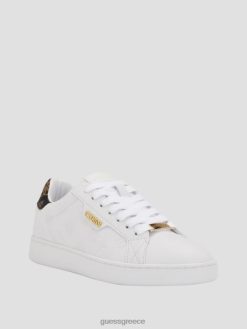 GUESS γυναίκες Παπούτσια παπούτσια με χαμηλά γράμματα renzy λευκό γκράφιτι είδη υπόδησης J46DJ3352