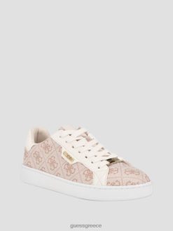 GUESS γυναίκες Παπούτσια παπούτσια με χαμηλά γράμματα renzy σκούρο φυσικό είδη υπόδησης J46DJ3358