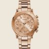 GUESS γυναίκες ρολόι πολλαπλών λειτουργιών ροζ χρυσός αξεσουάρ J46DJ3628