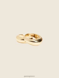 GUESS γυναίκες Σετ δαχτυλίδι με τρούλο 14 καρατίων επίχρυσο ασήμι χρυσός αξεσουάρ J46DJ3927