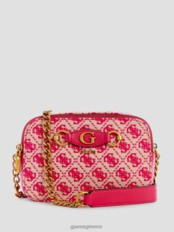 GUESS γυναίκες Τσάντα κάμερας με λογότυπο izzy jacquard vert/malibu lime σακούλες J46DJ2752