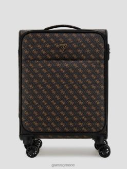 GUESS γυναίκες τσάντα ταξιδιού για τρόλεϊ καμπίνας vezzola μπροκάρ μπλε σακούλες J46DJ3172