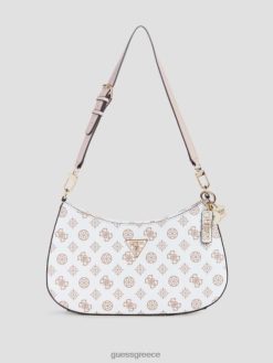 GUESS γυναίκες Τσάντα ώμου με λογότυπο noelle peony ιτιά σακούλες J46DJ2945