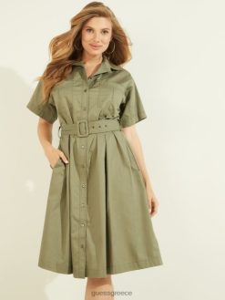 GUESS γυναίκες φόρεμα σελέν πλύσιμο νησί ενδύματα J46DJ889