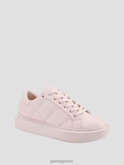 GUESS γυναίκες Χαμηλό πάνινα παπούτσια με καπιτονέ hilan ανοιχτό ροζ 680 είδη υπόδησης J46DJ3361