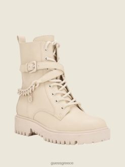 GUESS γυναίκες χρηστικές μπότες πόρπης olisie ελεφαντόδοντο 150 είδη υπόδησης J46DJ3512